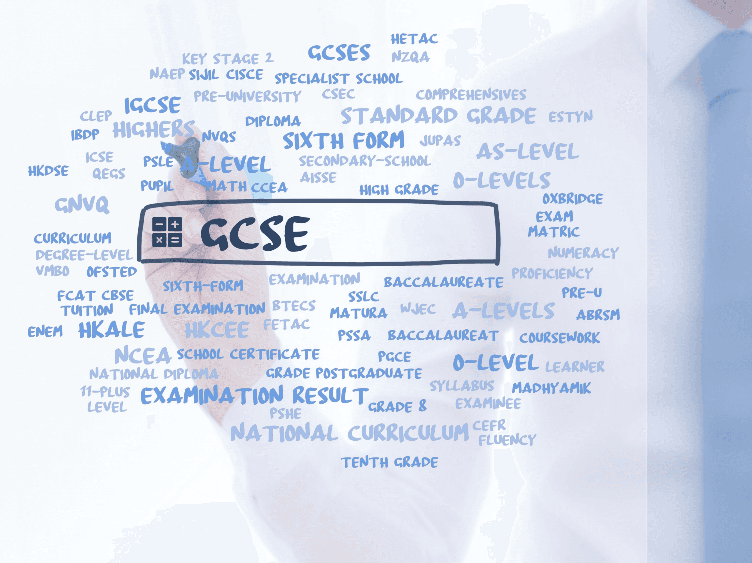 GCSE student studying with personalized tutor